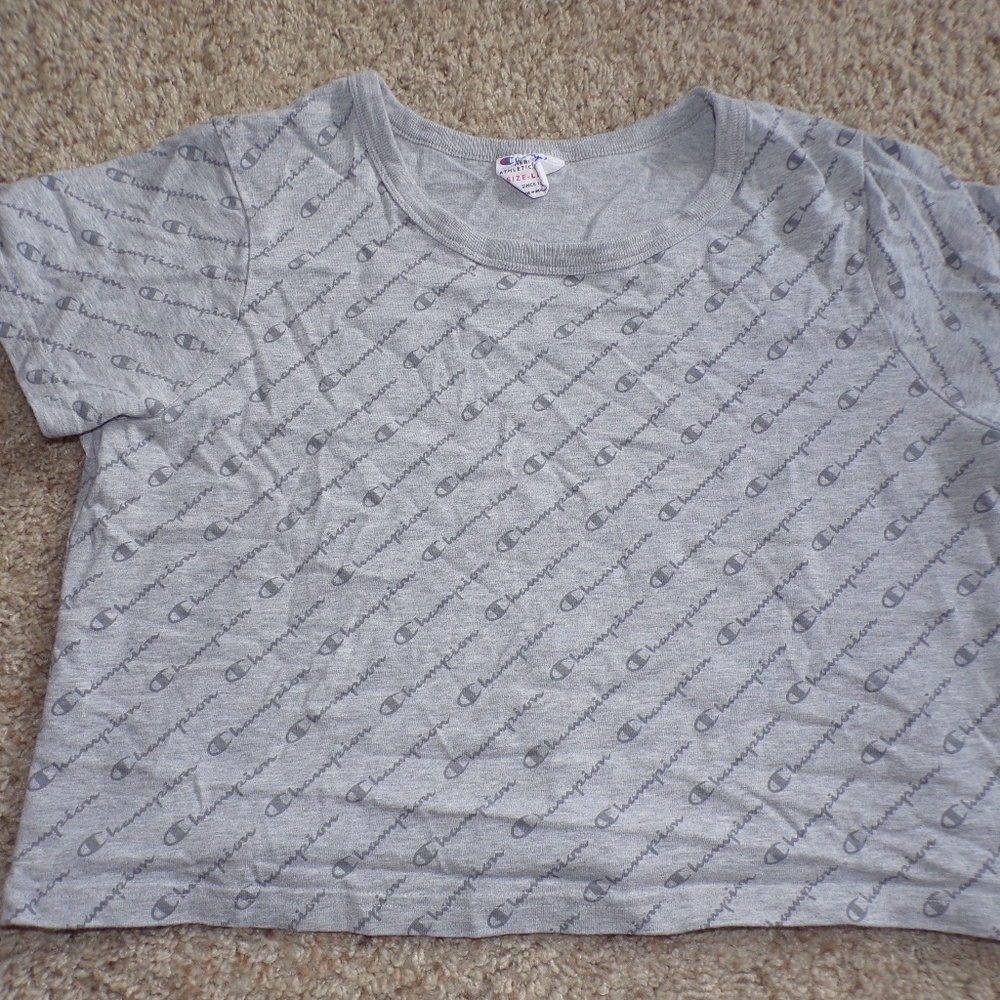Grey Champion Cropped Tee